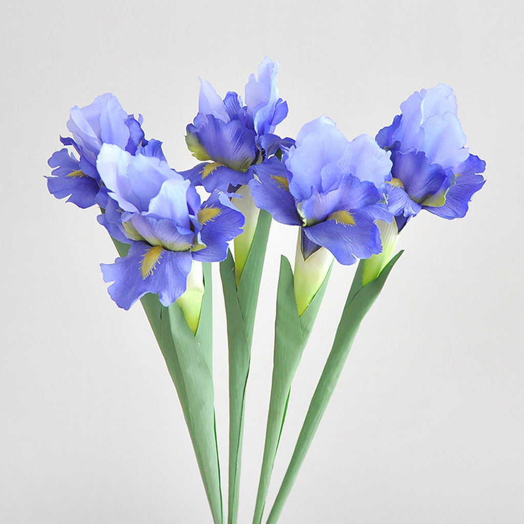 EVERIVELLE Single-Stem Artificial Iris Flower