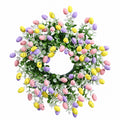 Pastel Speckled Easter Egg Wreath
