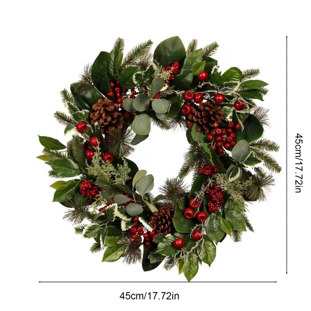 Pine, Berry & Eucalyptus Christmas Wreath