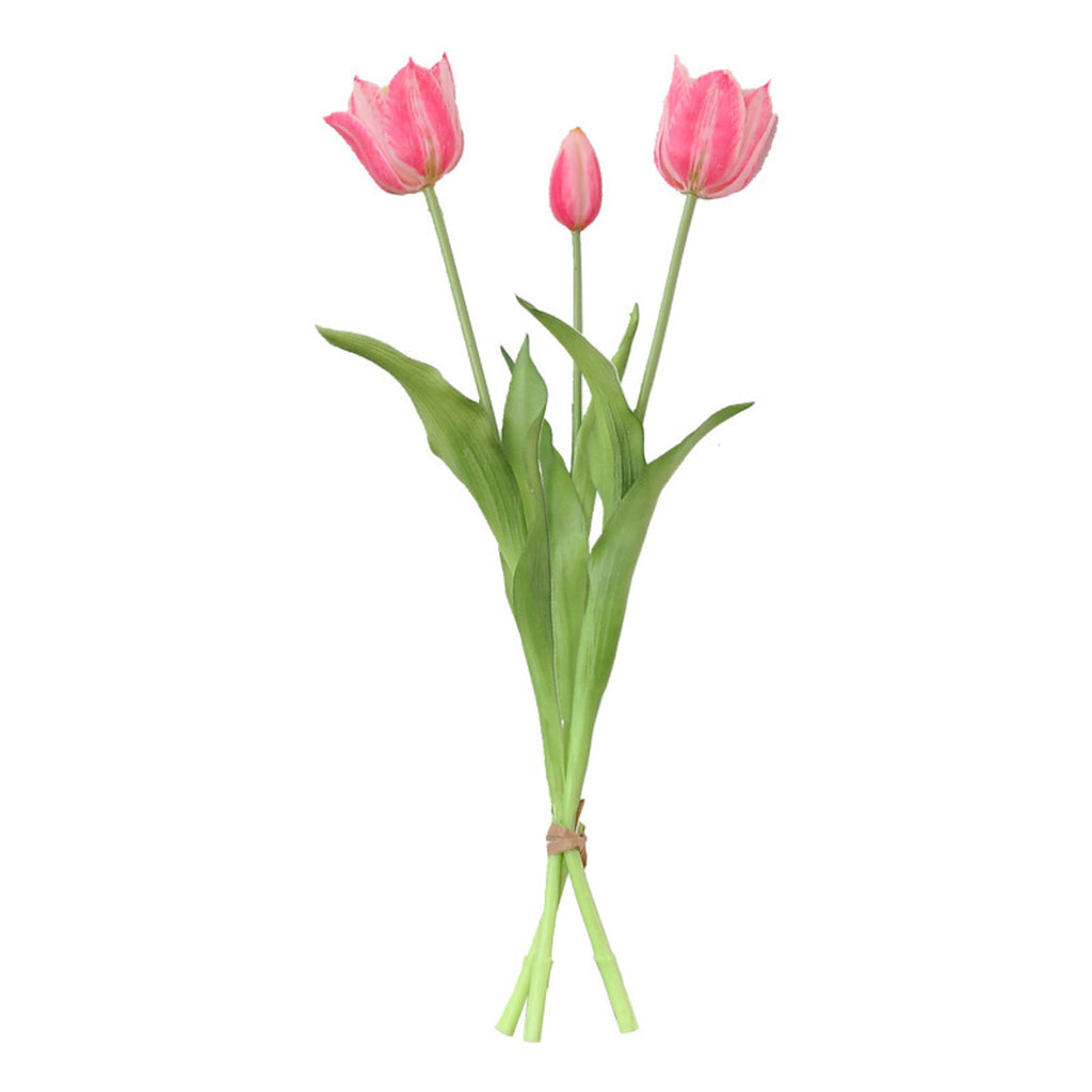 EVERIVELLE Three-Stem Soft-Touch Artificial Tulip Bouquet