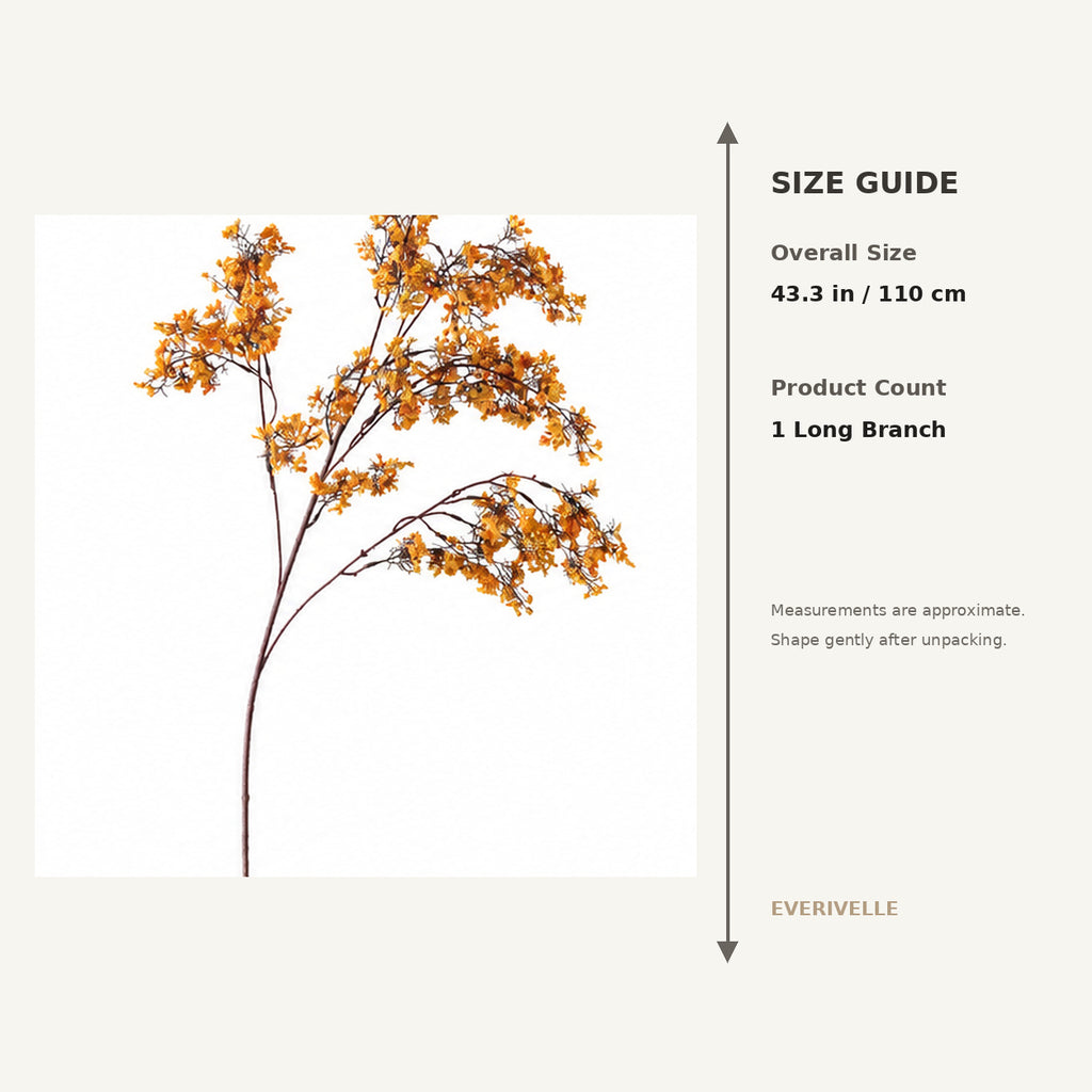 EVERIVELLE 43.3-Inch Artificial Autumn Winterberry Branch