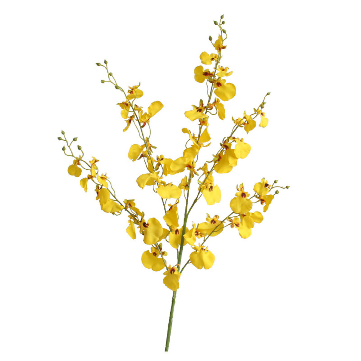 EVERIVELLE Long Artificial Dancing Lady Oncidium Orchid Stem