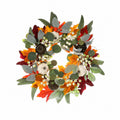 White Pumpkin & Eucalyptus Fall Wreath