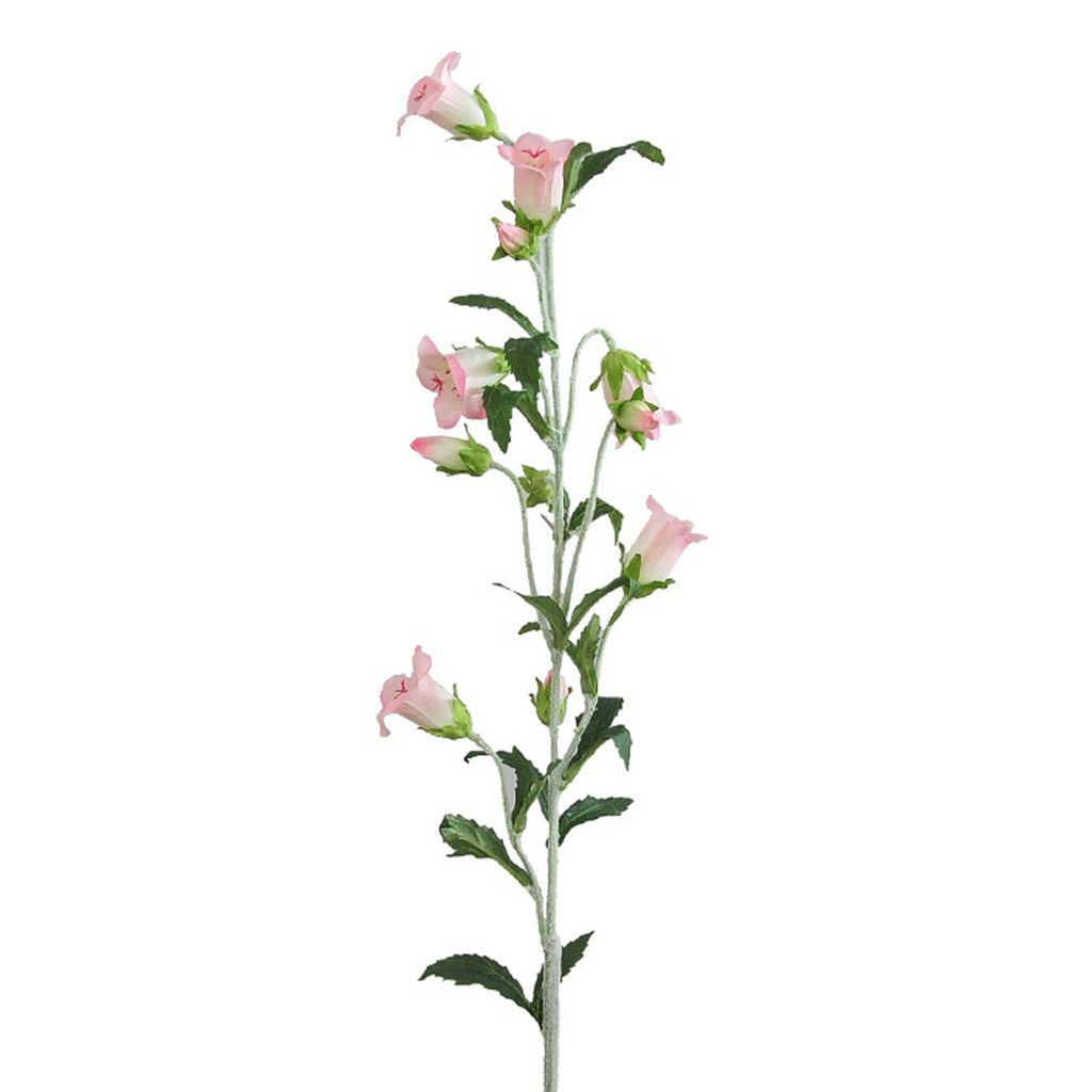EVERIVELLE Flocked Artificial Bellflower Stem