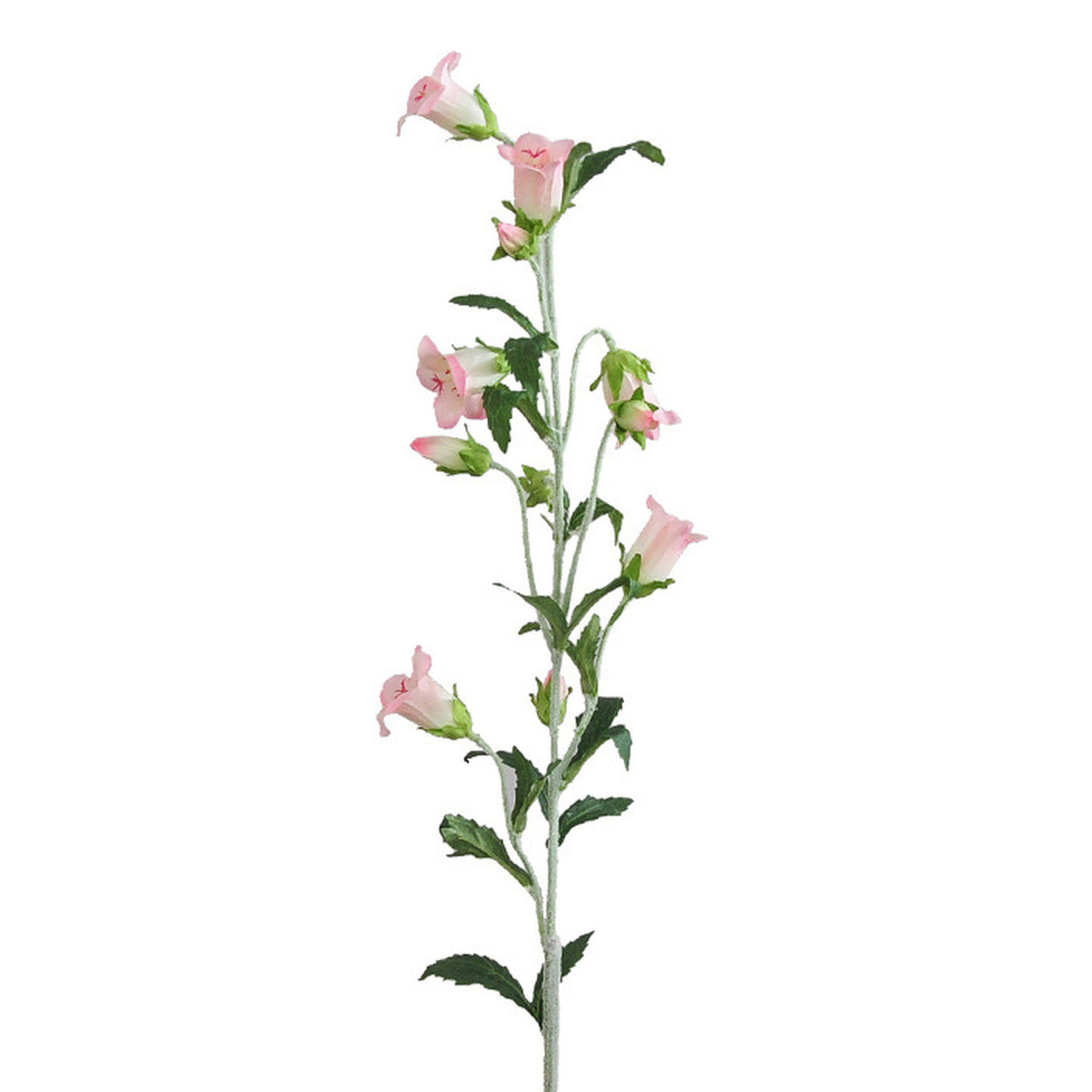 EVERIVELLE Flocked Artificial Bellflower Stem