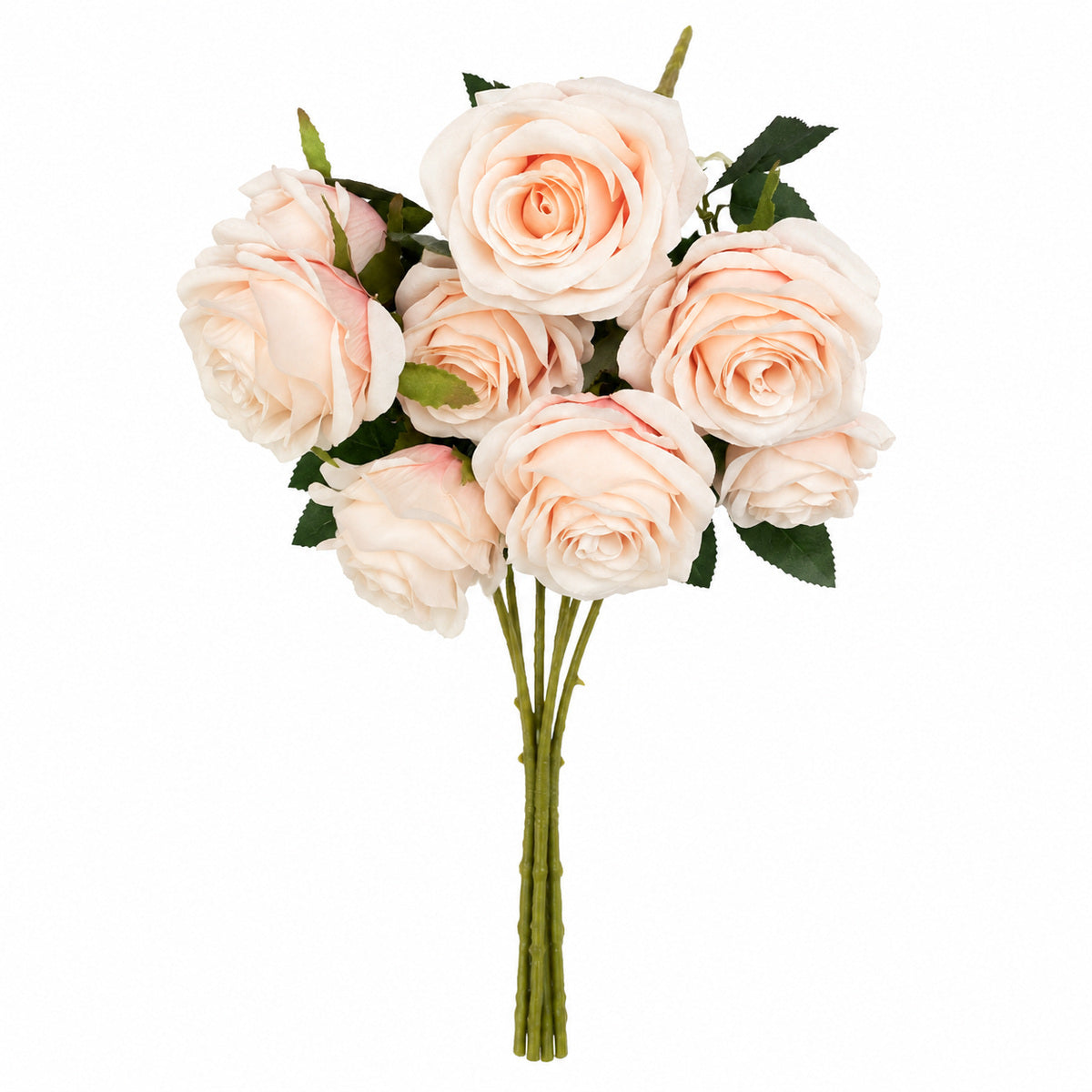 EVERIVELLE Multi-Head Artificial Rose Stem
