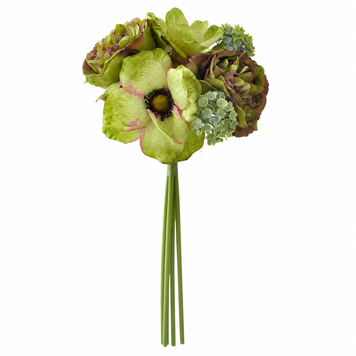 EVERIVELLE Artificial Peony & Anemone Hand-Tied Bouquet