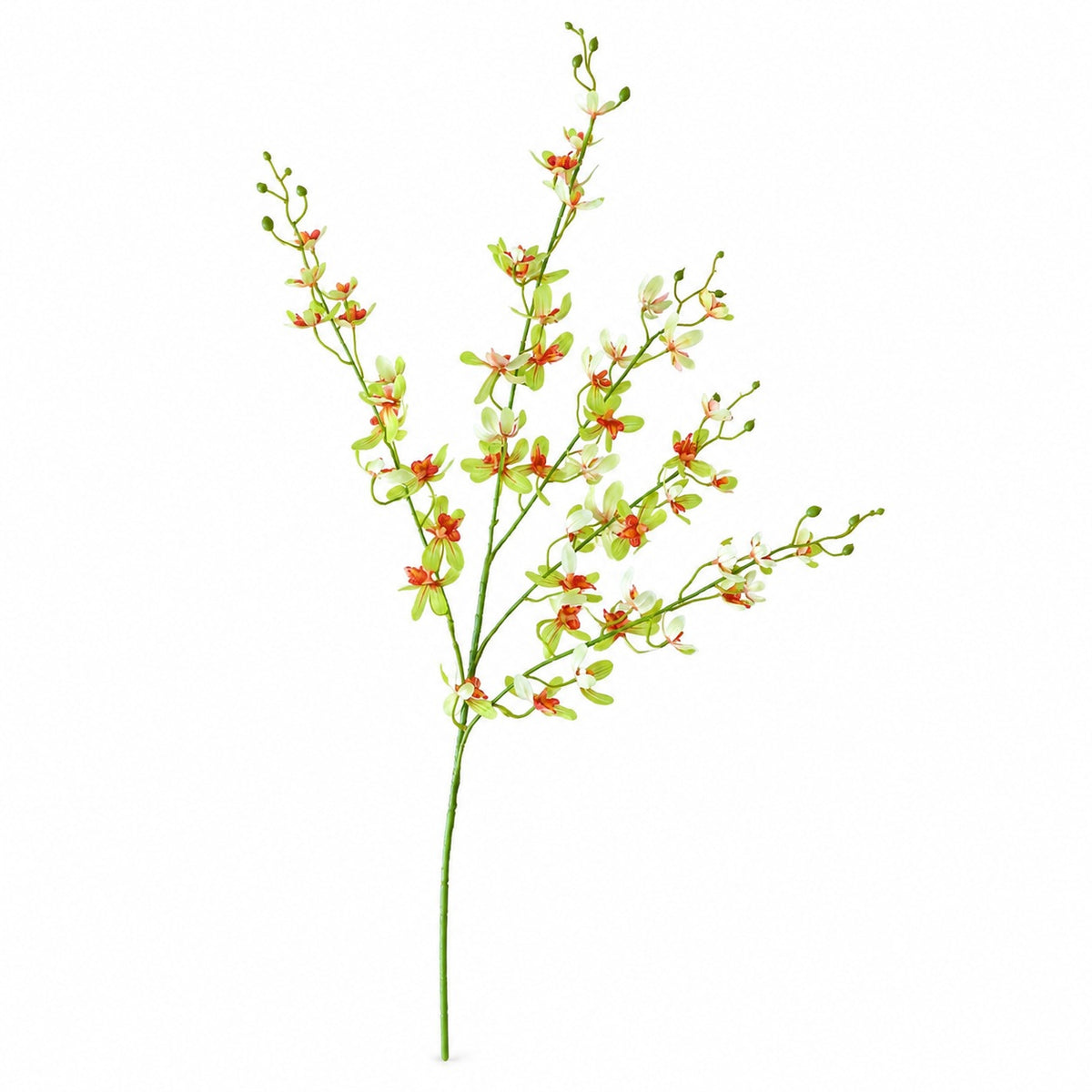EVERIVELLE Five-Branch Artificial Vanda Orchid Stem