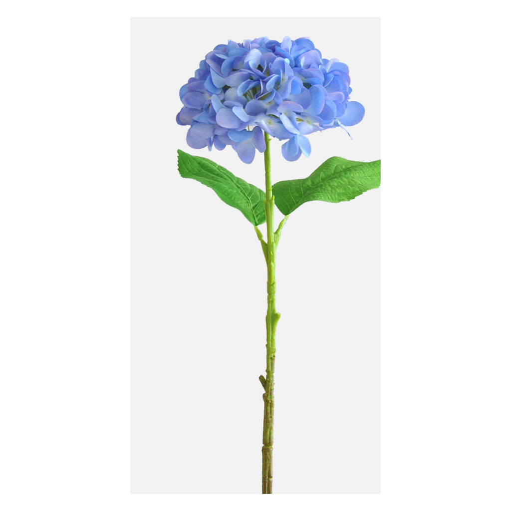 EVERIVELLE 18.9-Inch Single-Head Moist-Touch Artificial Hydrangea Stem