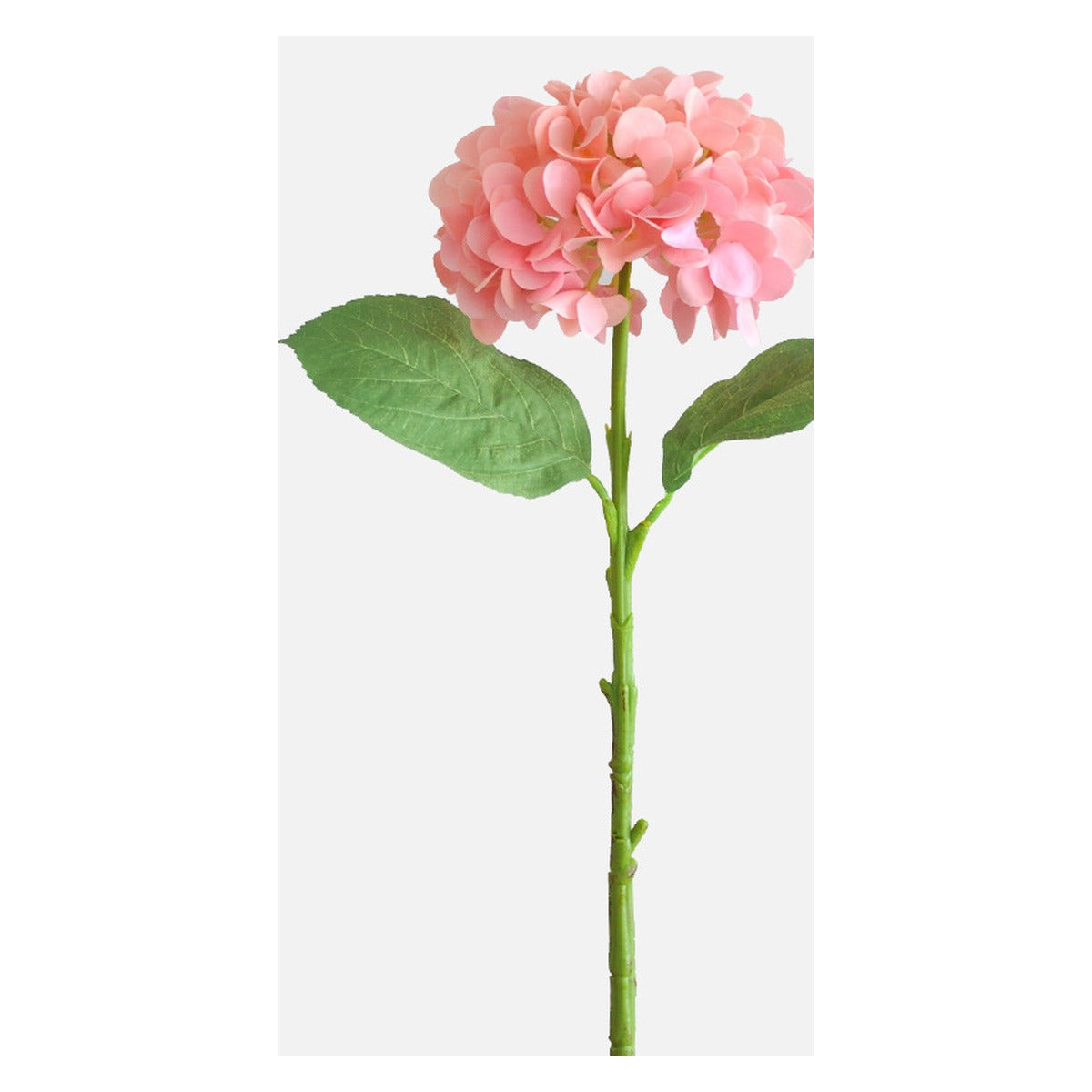 EVERIVELLE 18.9-Inch Single-Head Moist-Touch Artificial Hydrangea Stem