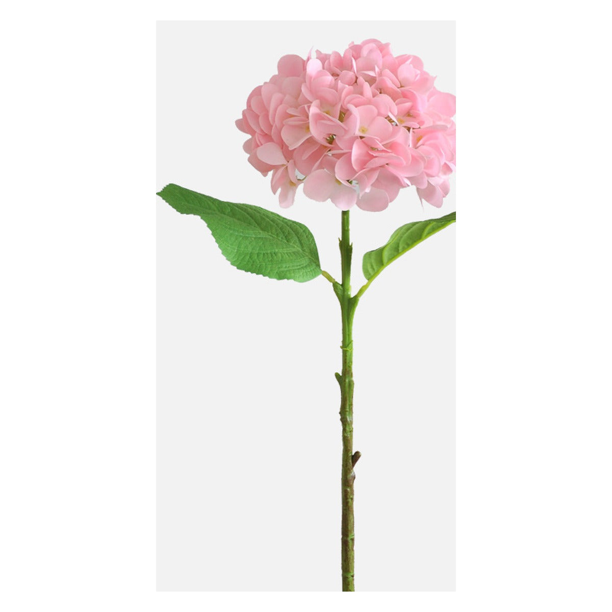 EVERIVELLE 18.9-Inch Single-Head Moist-Touch Artificial Hydrangea Stem