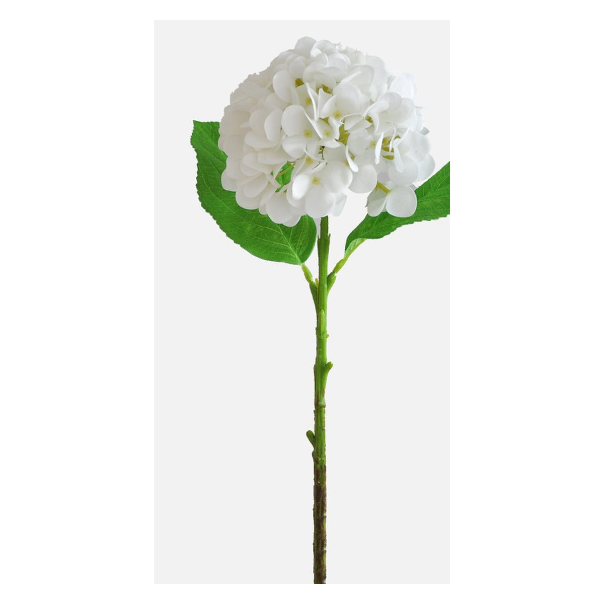 EVERIVELLE 18.9-Inch Single-Head Moist-Touch Artificial Hydrangea Stem