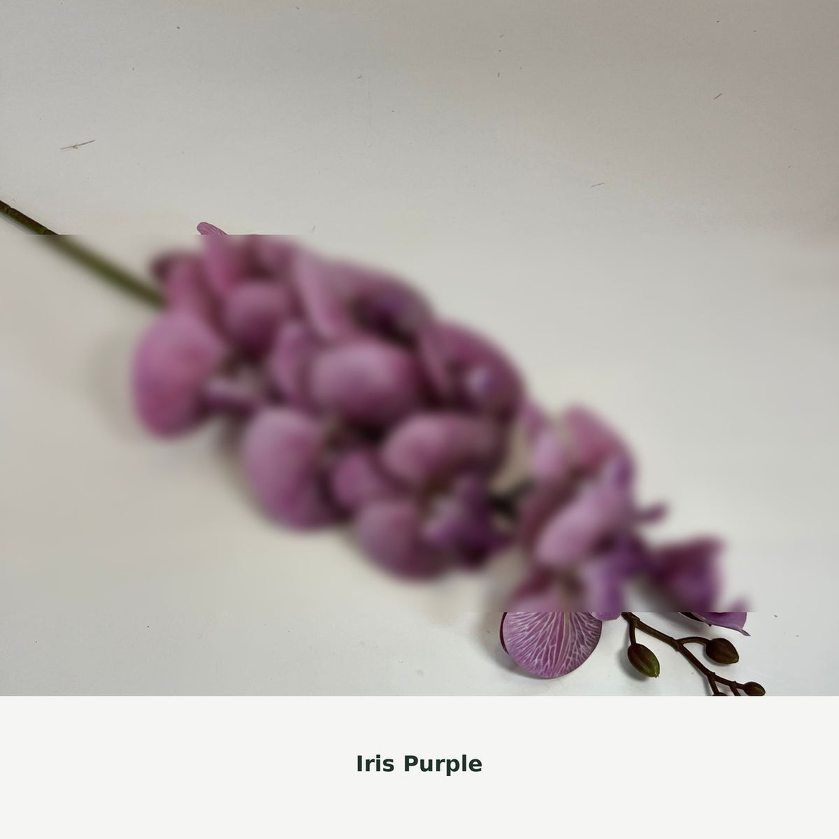 EVERIVELLE Nine-Head Artificial Phalaenopsis Orchid Stem