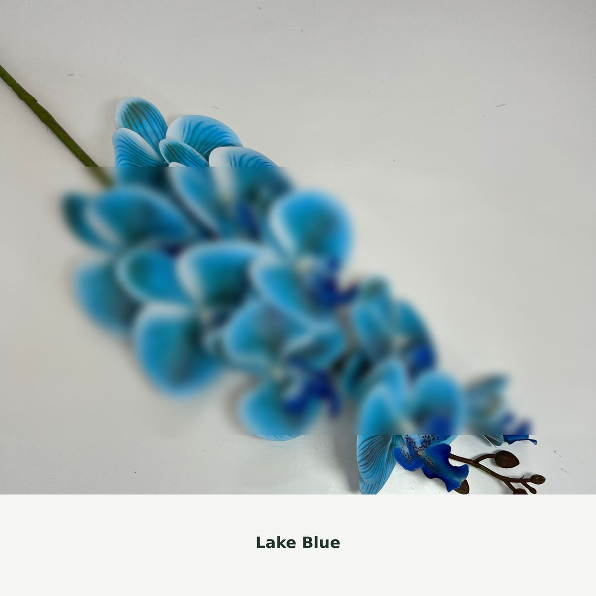 EVERIVELLE Nine-Head Artificial Phalaenopsis Orchid Stem
