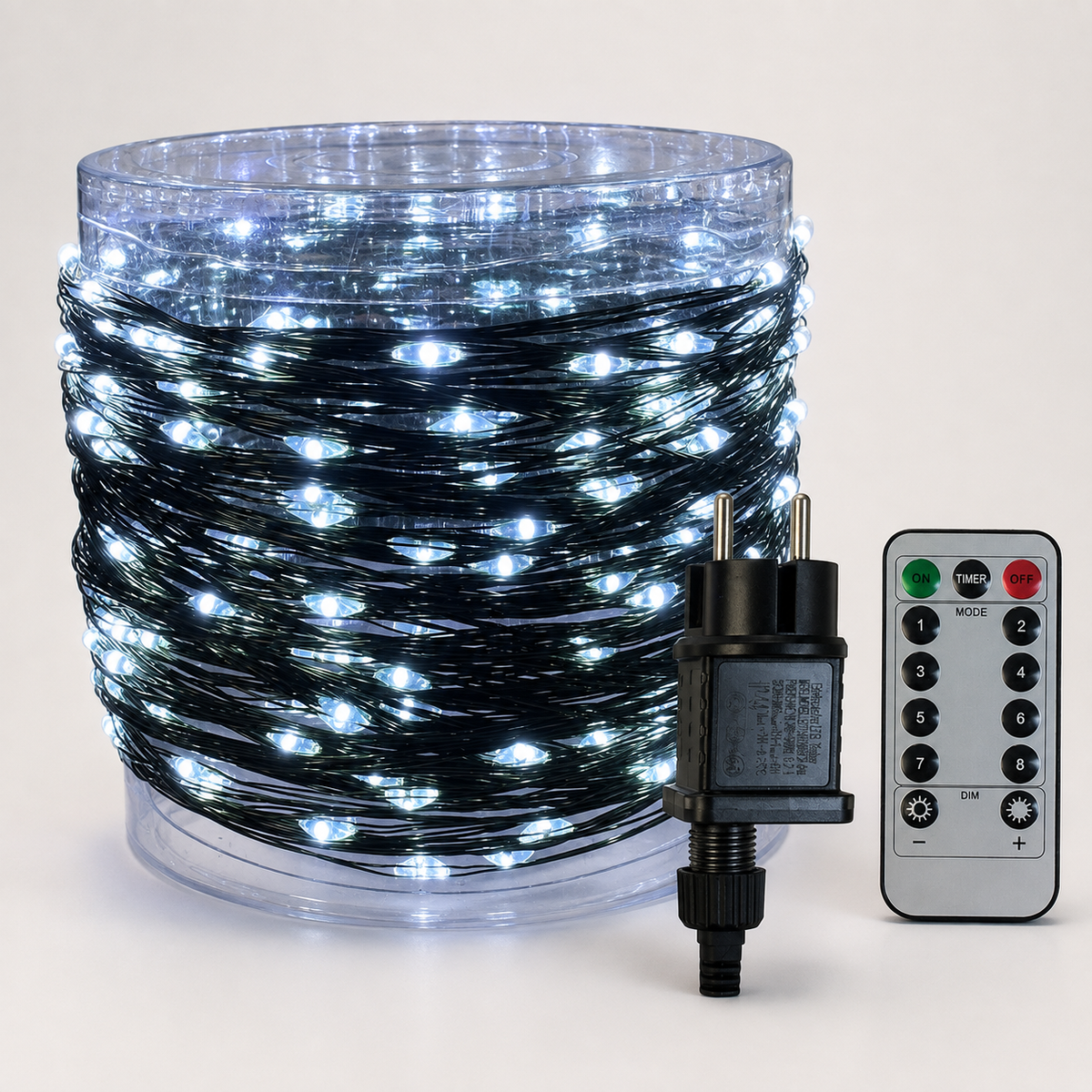 LED christmas string lights cool white