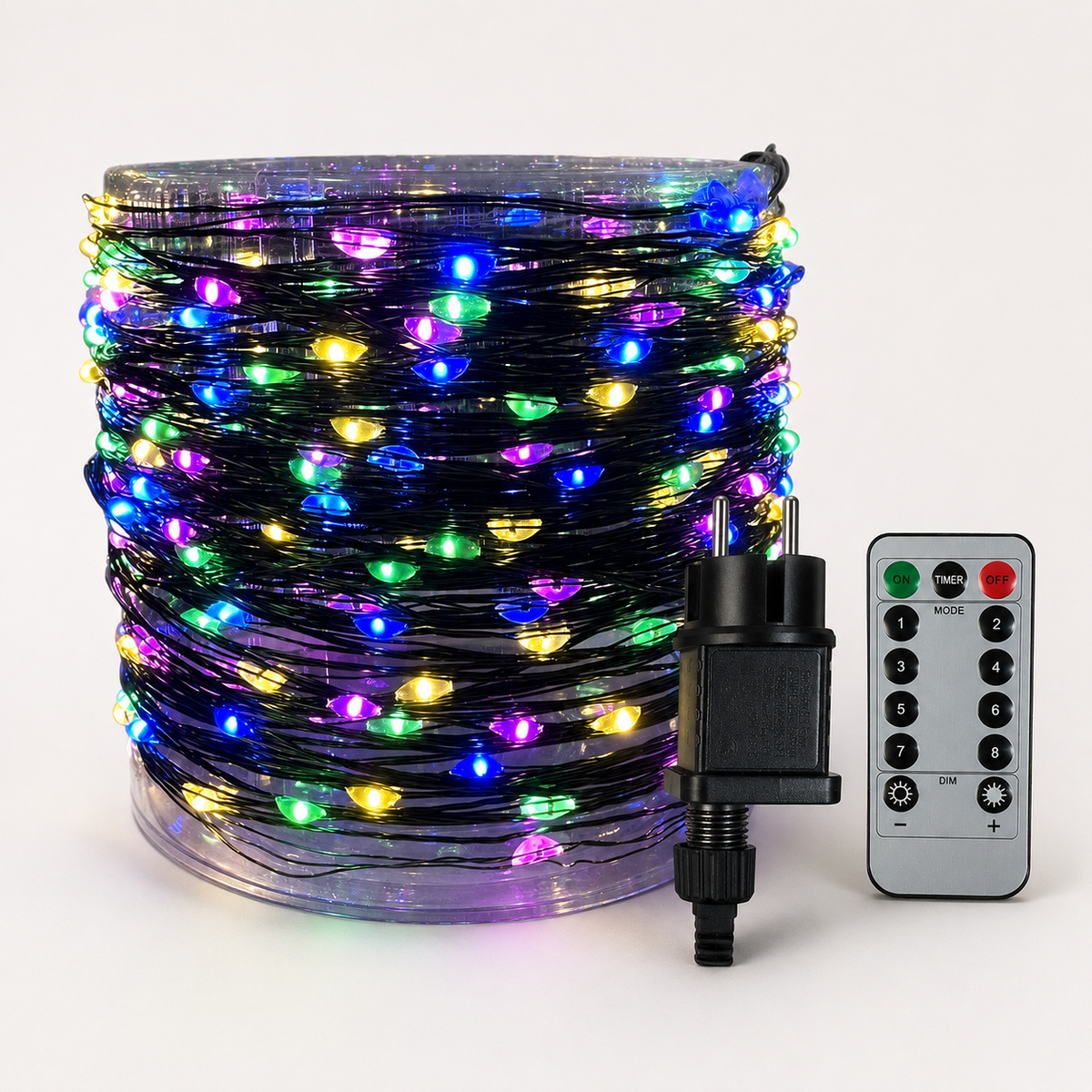 LED christmas string lights multicolor