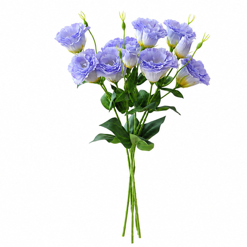 EVERIVELLE 19.7-Inch Five-Stem Artificial Lisianthus Bouquet