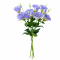 EVERIVELLE 19.7-Inch Five-Stem Artificial Lisianthus Bouquet