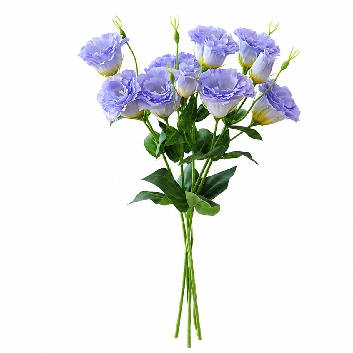 EVERIVELLE 19.7-Inch Five-Stem Artificial Lisianthus Bouquet