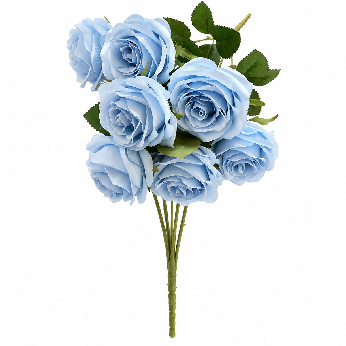 EVERIVELLE Multi-Head Artificial Rose Stem