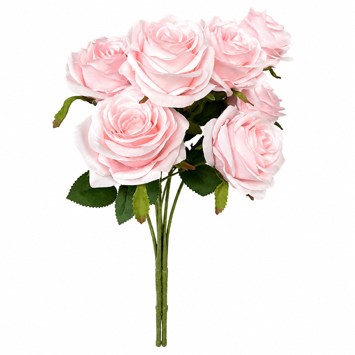 EVERIVELLE Multi-Head Artificial Rose Stem
