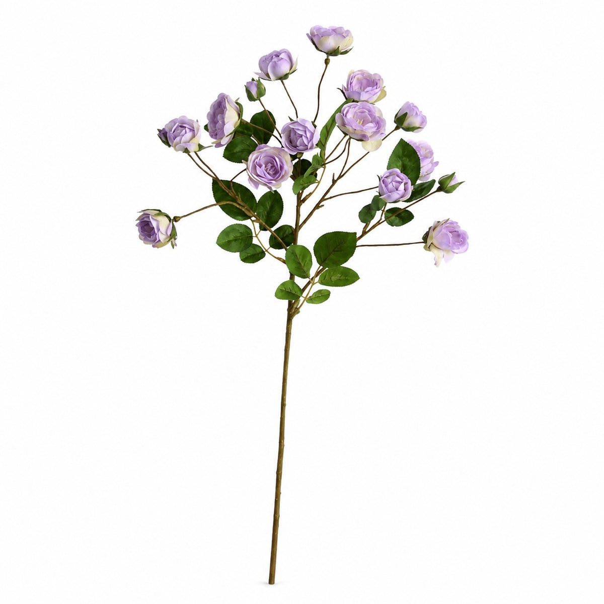 EVERIVELLE 17-Head Artificial Spray Rose Stem
