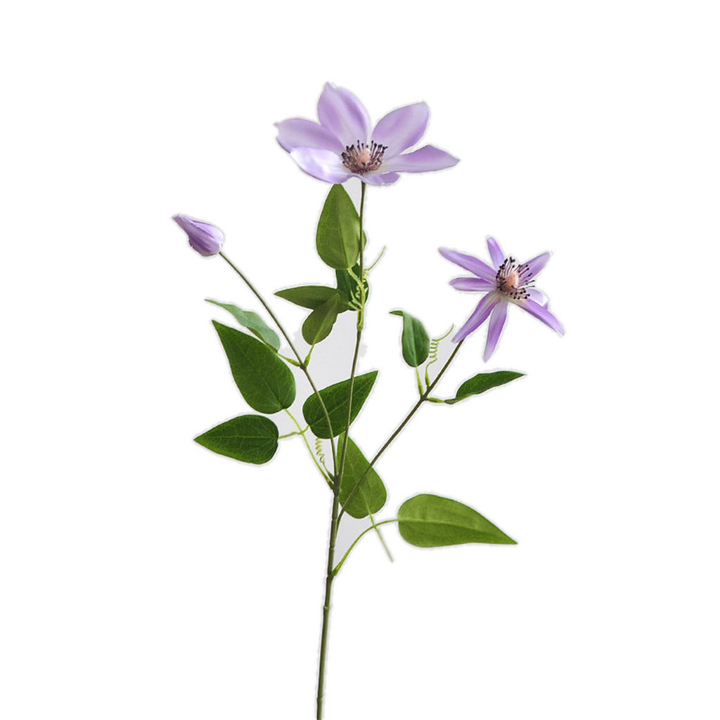 EVERIVELLE Artificial Clematis Flower Stem