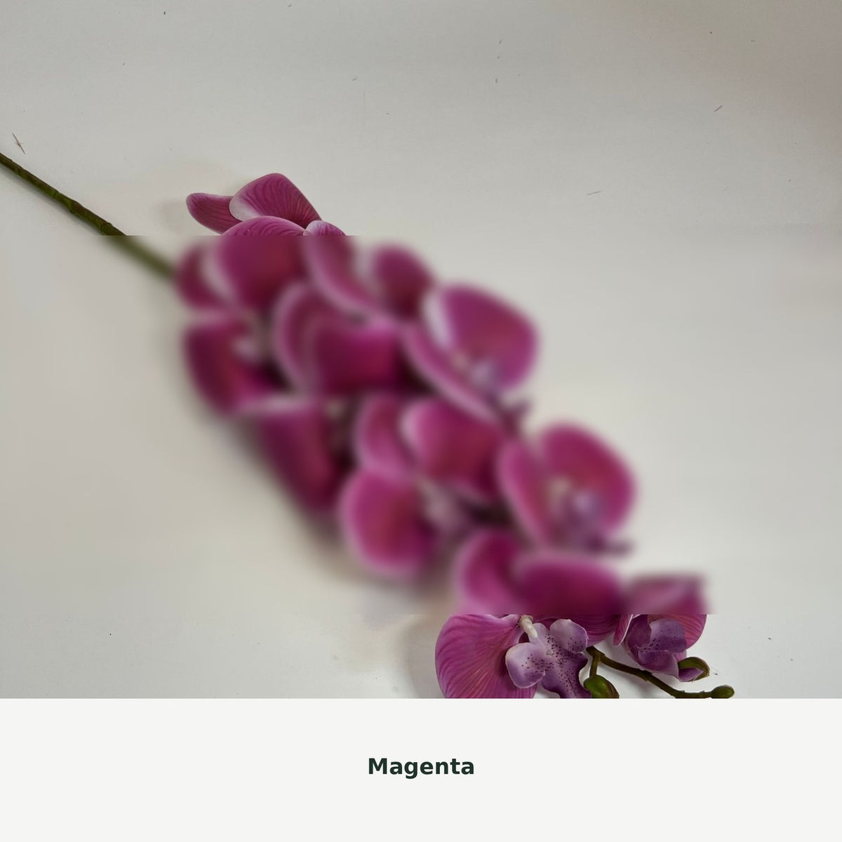 EVERIVELLE Nine-Head Artificial Phalaenopsis Orchid Stem