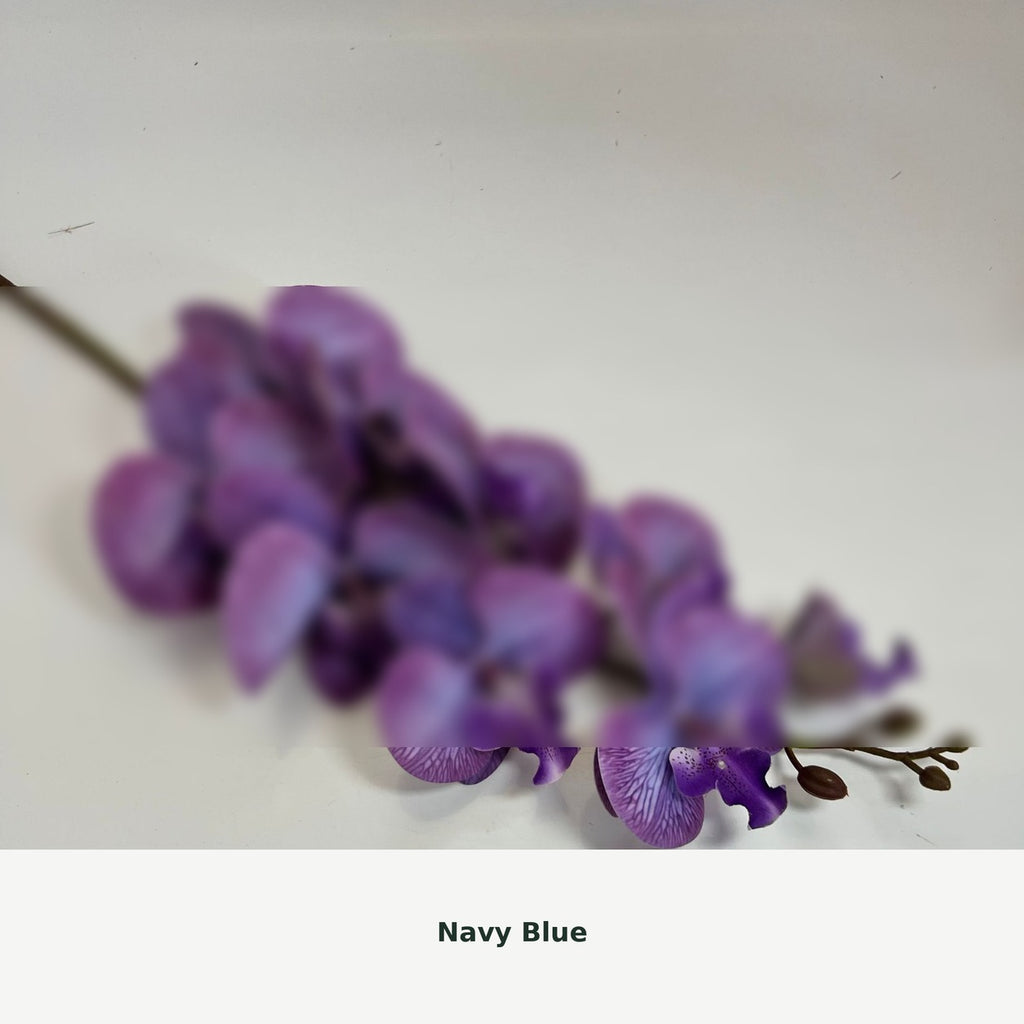 EVERIVELLE Nine-Head Artificial Phalaenopsis Orchid Stem