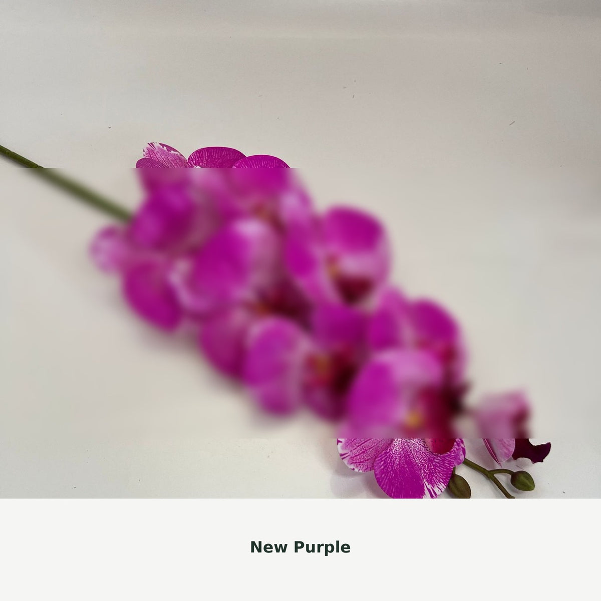 EVERIVELLE Nine-Head Artificial Phalaenopsis Orchid Stem