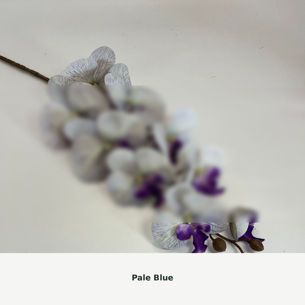 EVERIVELLE Nine-Head Artificial Phalaenopsis Orchid Stem