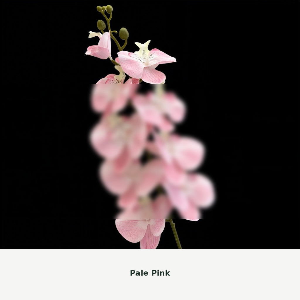 EVERIVELLE Nine-Head Artificial Phalaenopsis Orchid Stem