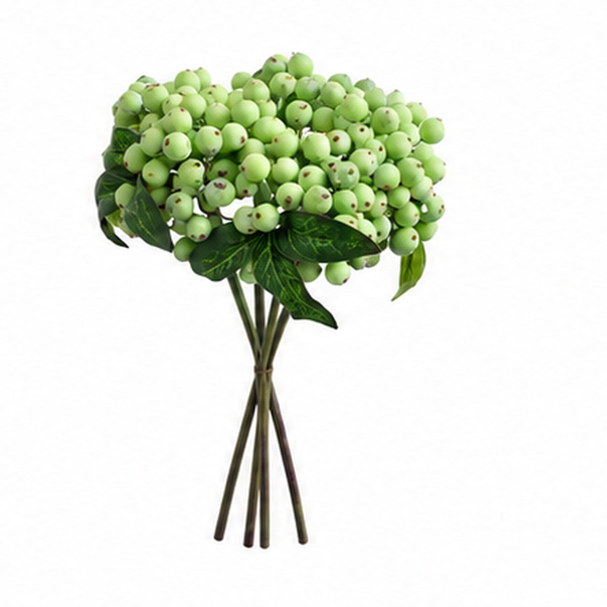 EVERIVELLE 11-Inch Five-Stem Artificial Berry Bouquet