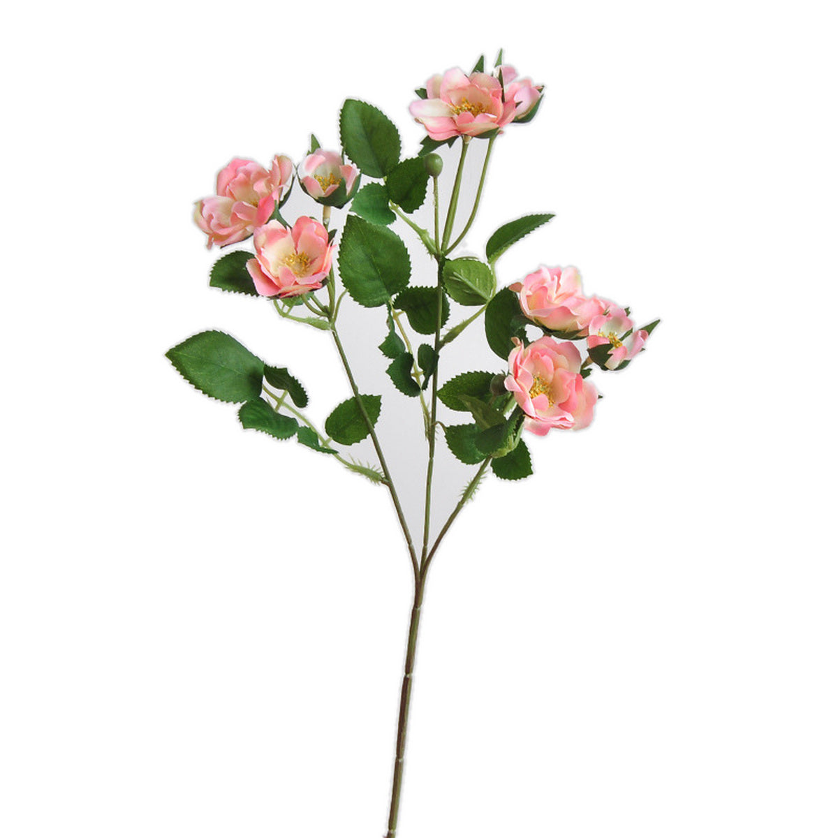 EVERIVELLE Multi-Bloom Artificial Spray Rose Stem