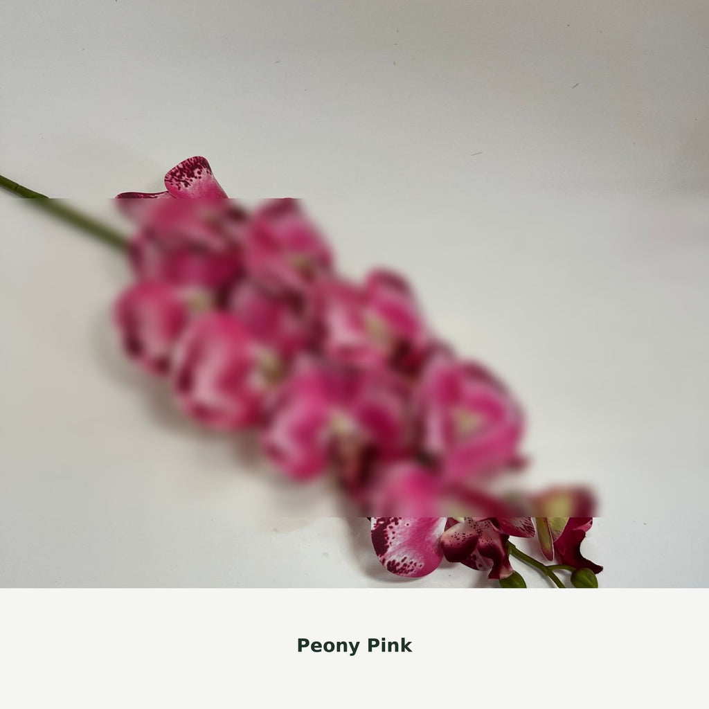 EVERIVELLE Nine-Head Artificial Phalaenopsis Orchid Stem