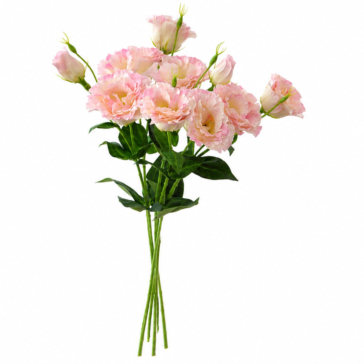 EVERIVELLE 19.7-Inch Five-Stem Artificial Lisianthus Bouquet