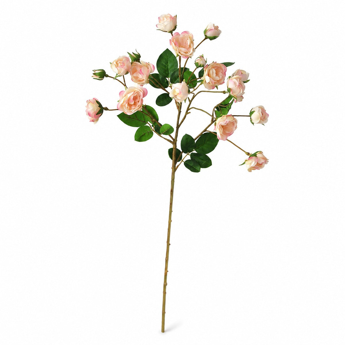 EVERIVELLE 17-Head Artificial Spray Rose Stem