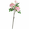 EVERIVELLE 26-Inch Three-Branch Artificial Geranium Blossom Spray