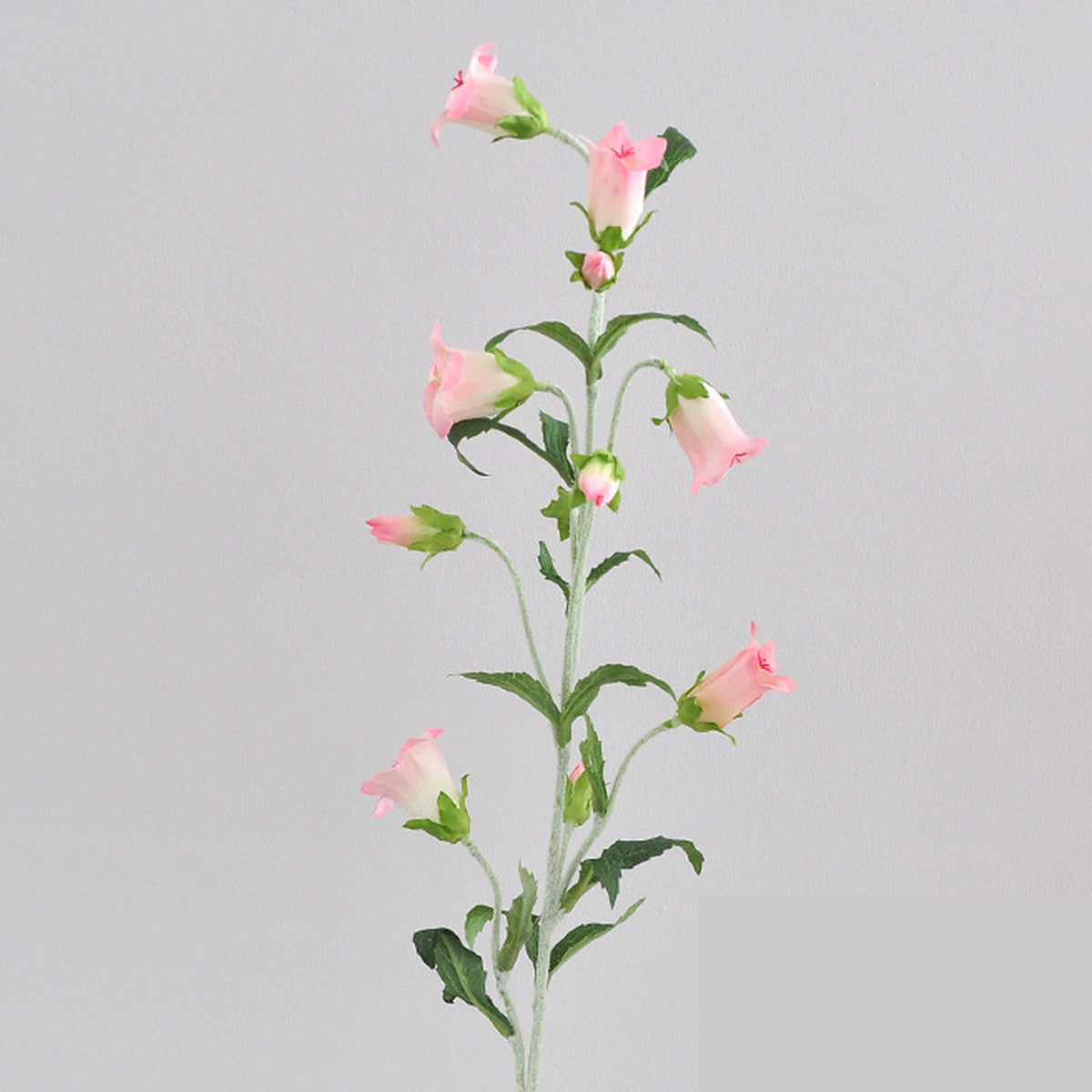 EVERIVELLE Flocked Artificial Bellflower Stem