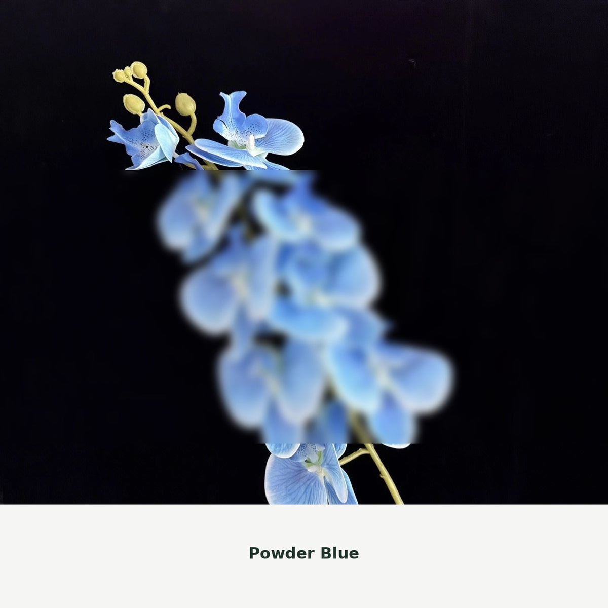 EVERIVELLE Nine-Head Artificial Phalaenopsis Orchid Stem
