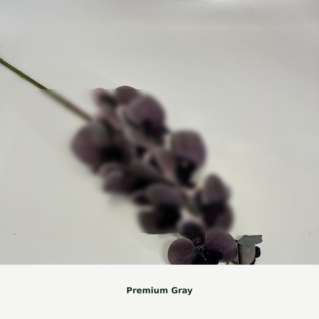 EVERIVELLE Nine-Head Artificial Phalaenopsis Orchid Stem