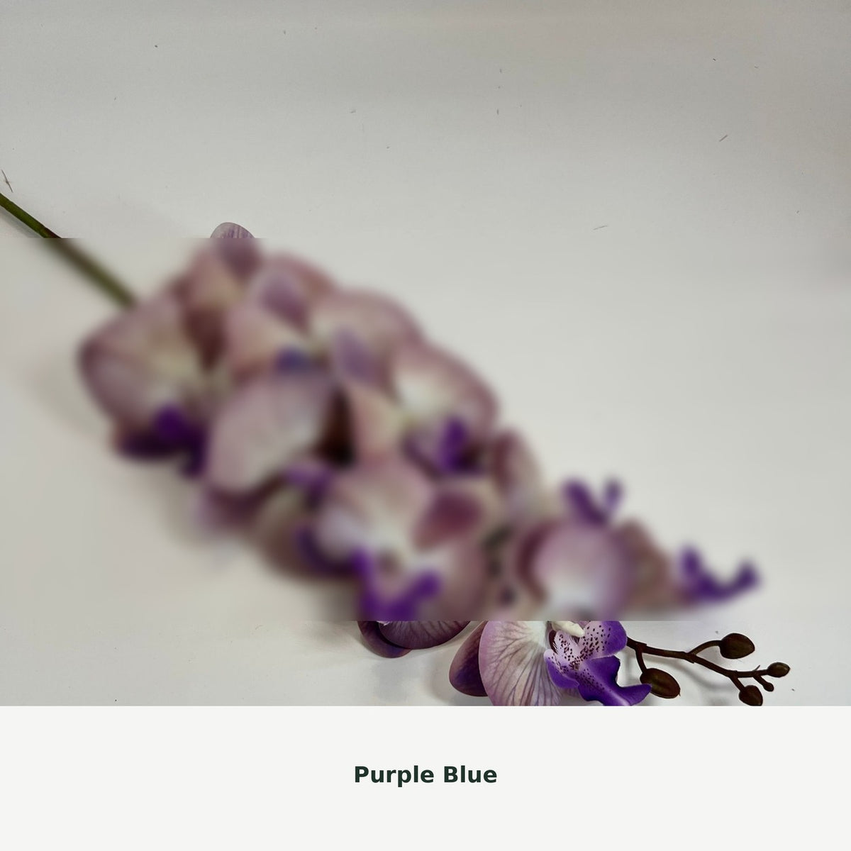 EVERIVELLE Nine-Head Artificial Phalaenopsis Orchid Stem