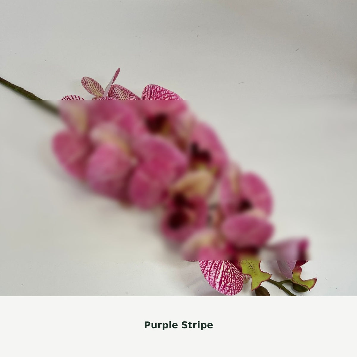 EVERIVELLE Nine-Head Artificial Phalaenopsis Orchid Stem