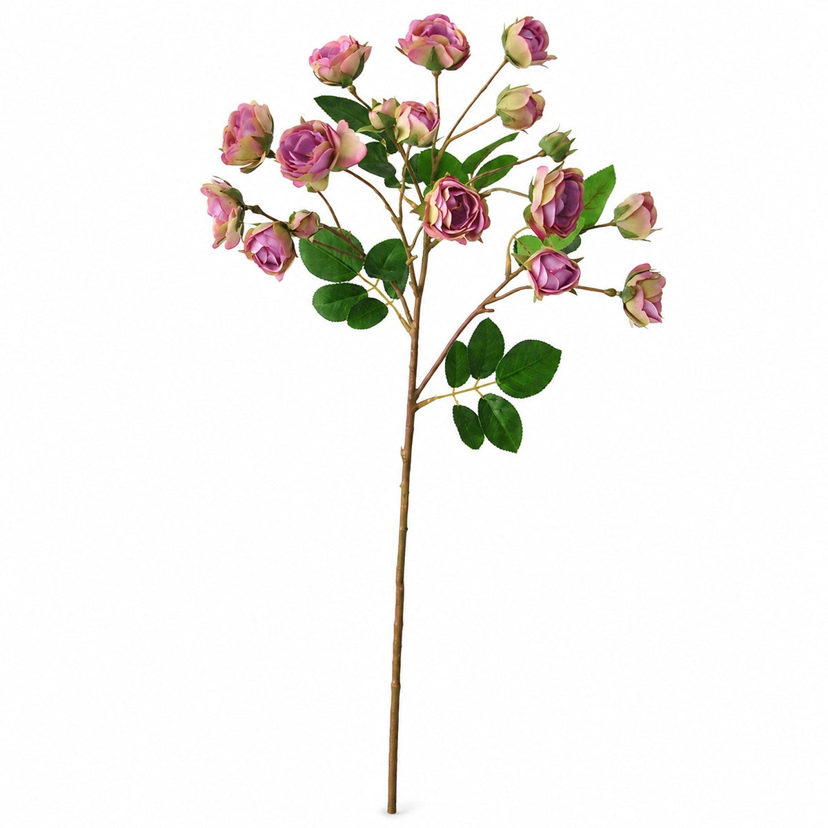 EVERIVELLE 17-Head Artificial Spray Rose Stem