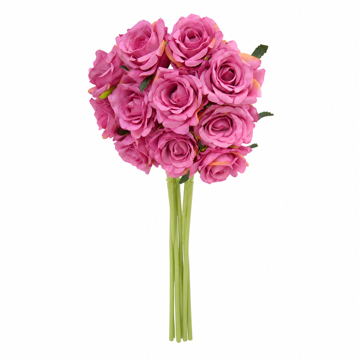 EVERIVELLE 11-Head Artificial Rose Bouquet
