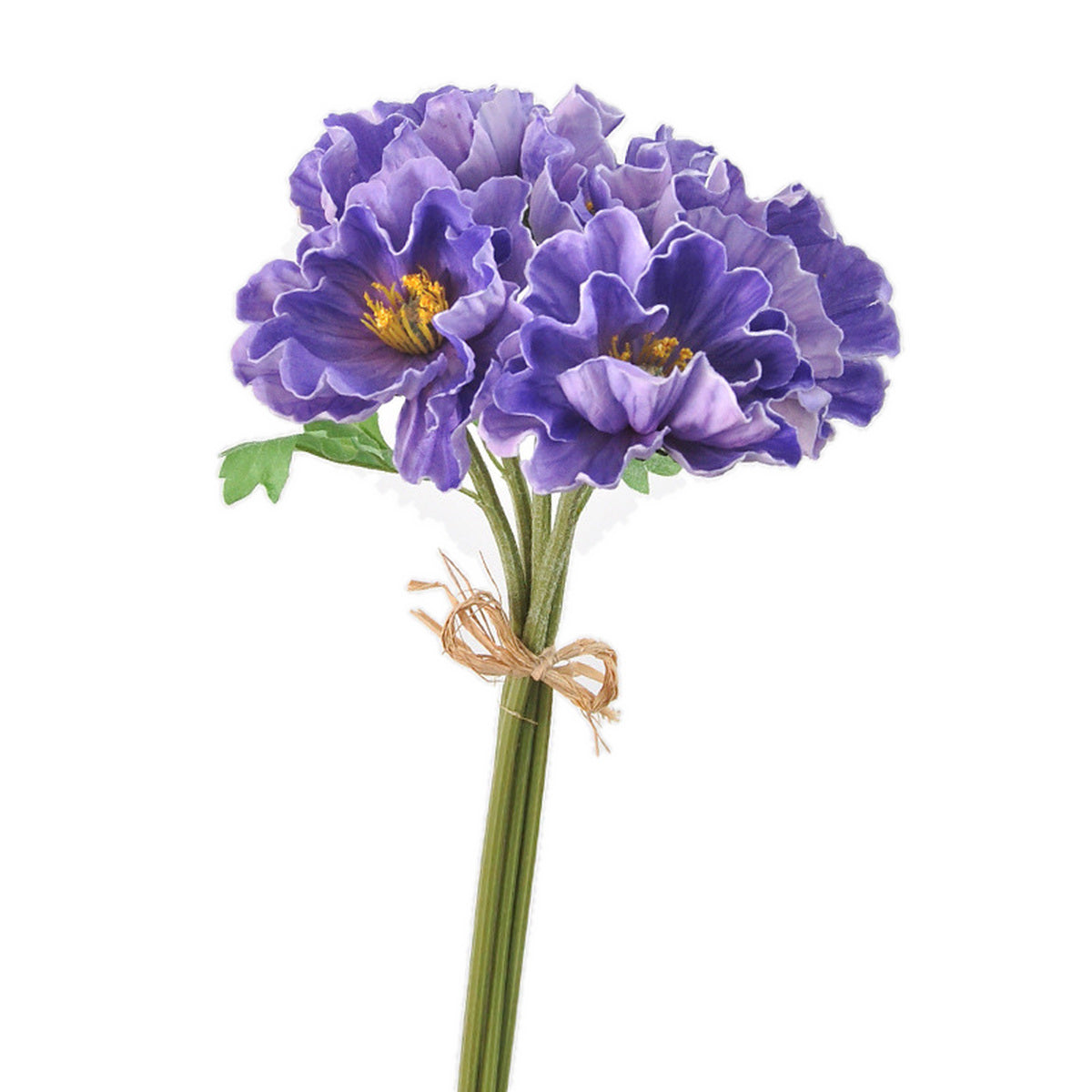 EVERIVELLE Five-Stem Artificial Poppy Bouquet