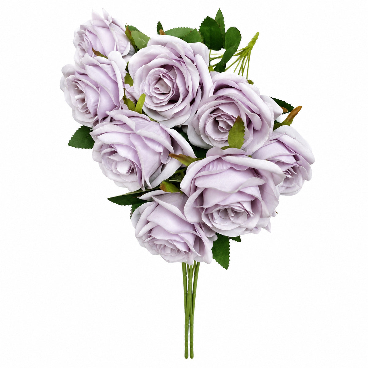 EVERIVELLE Multi-Head Artificial Rose Stem