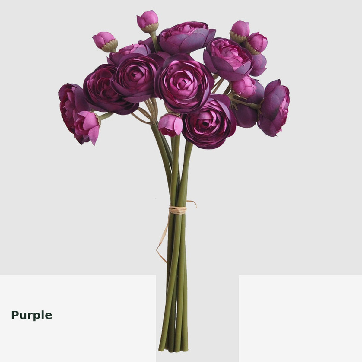 EVERIVELLE Artificial Lotus Bridal Bouquet