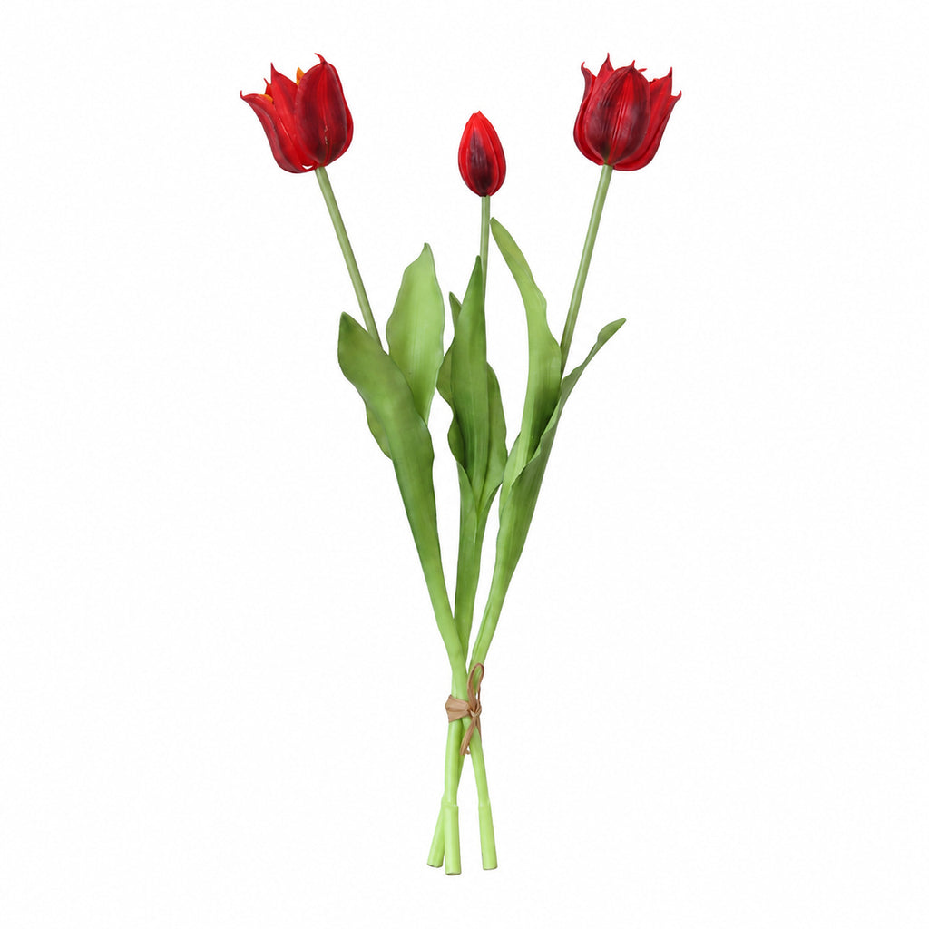 EVERIVELLE Three-Stem Soft-Touch Artificial Tulip Bouquet