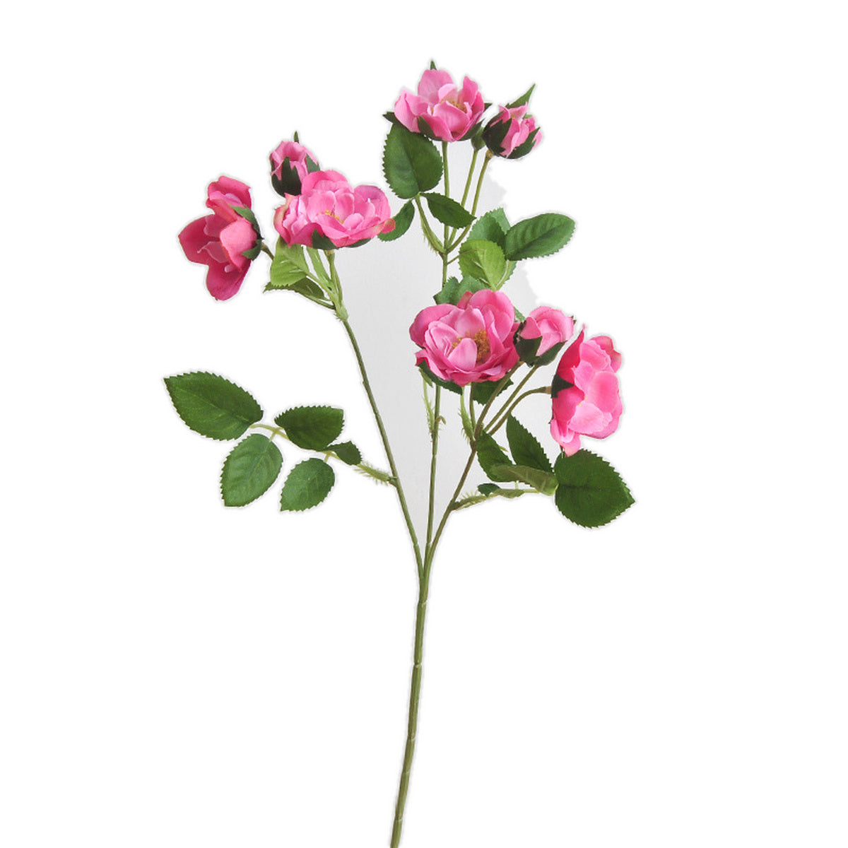 EVERIVELLE Multi-Bloom Artificial Spray Rose Stem